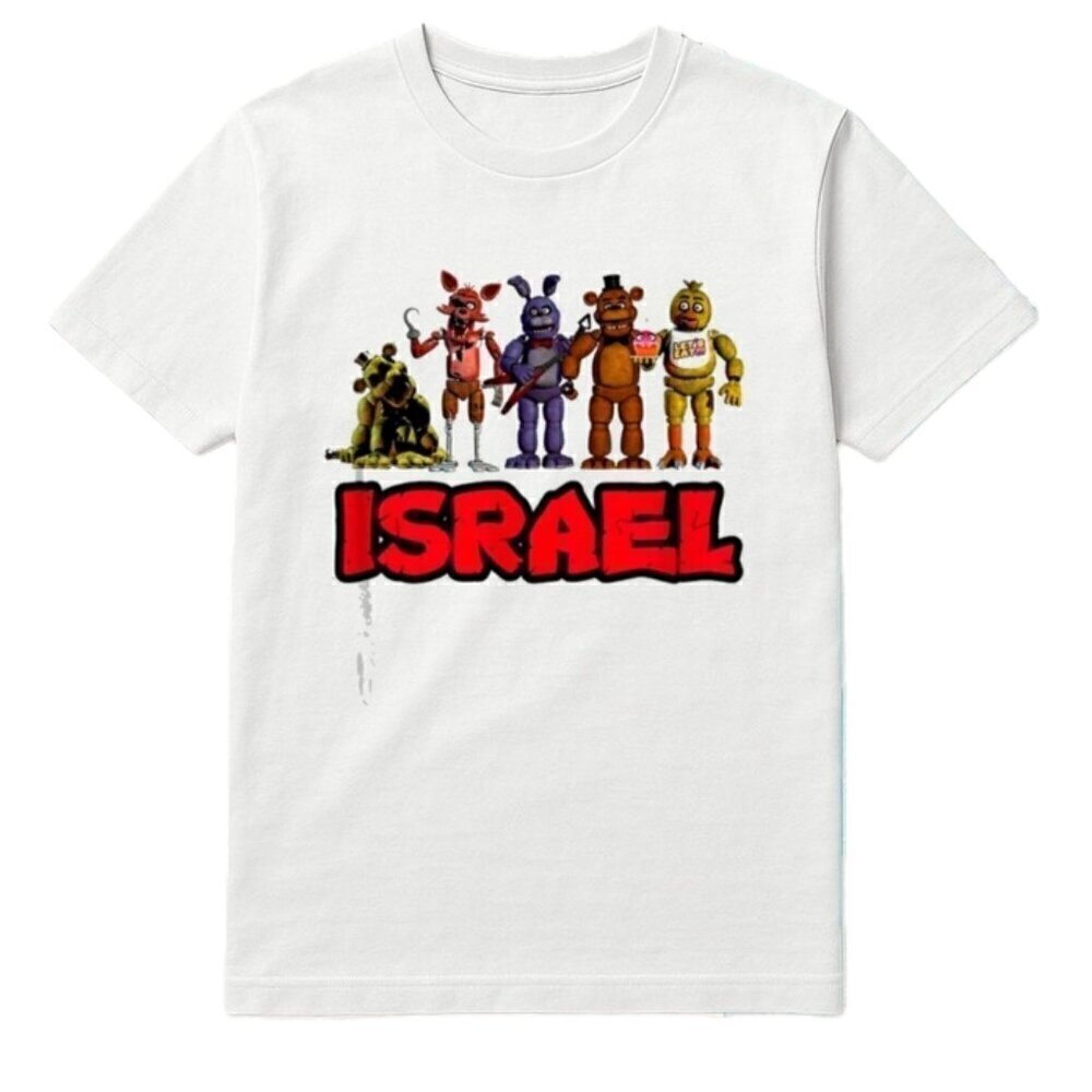 Fnaf Five Nights At Freddy Israel T Shirt .